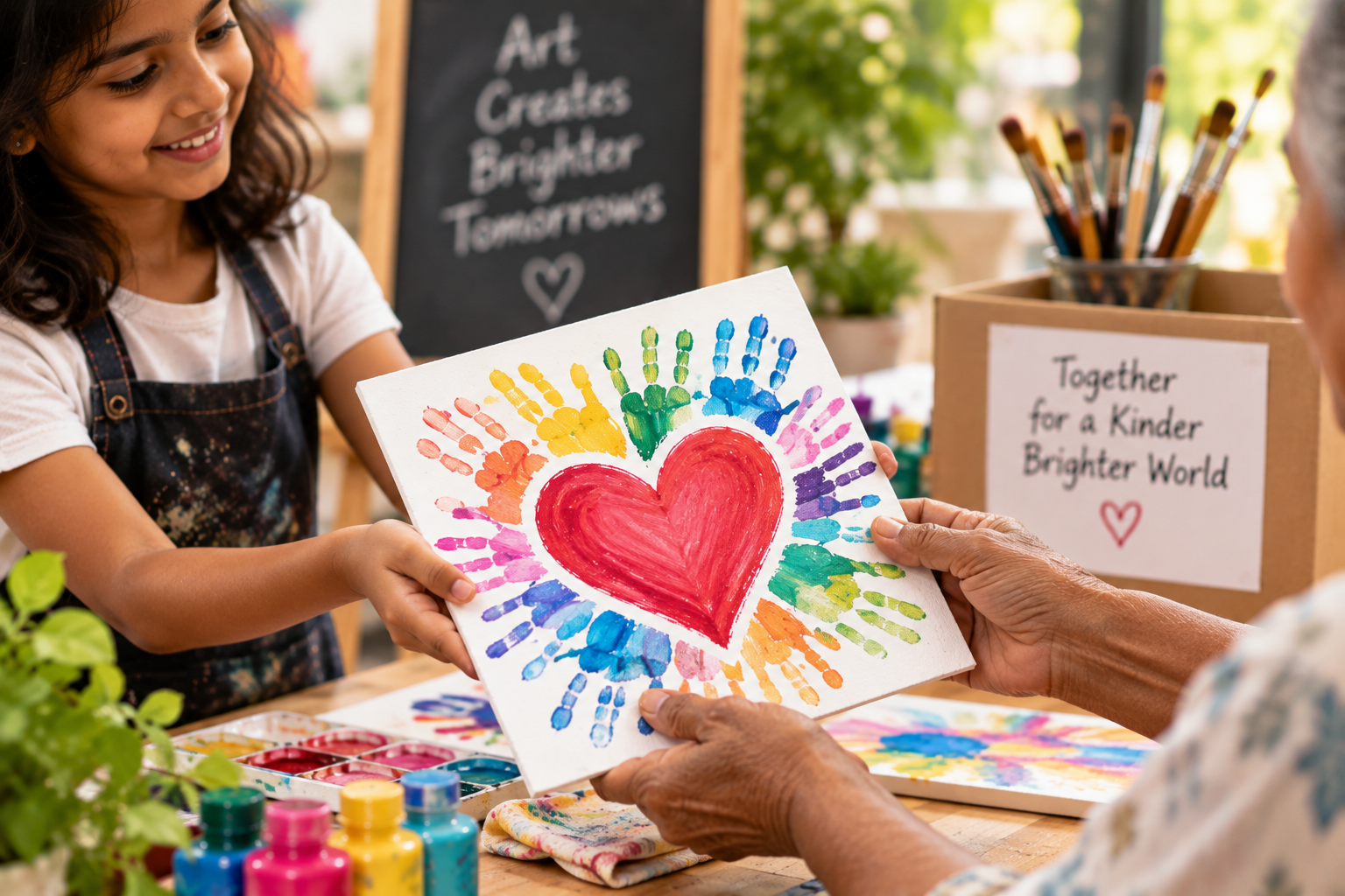 Art for Cause at Kalakar Studio
